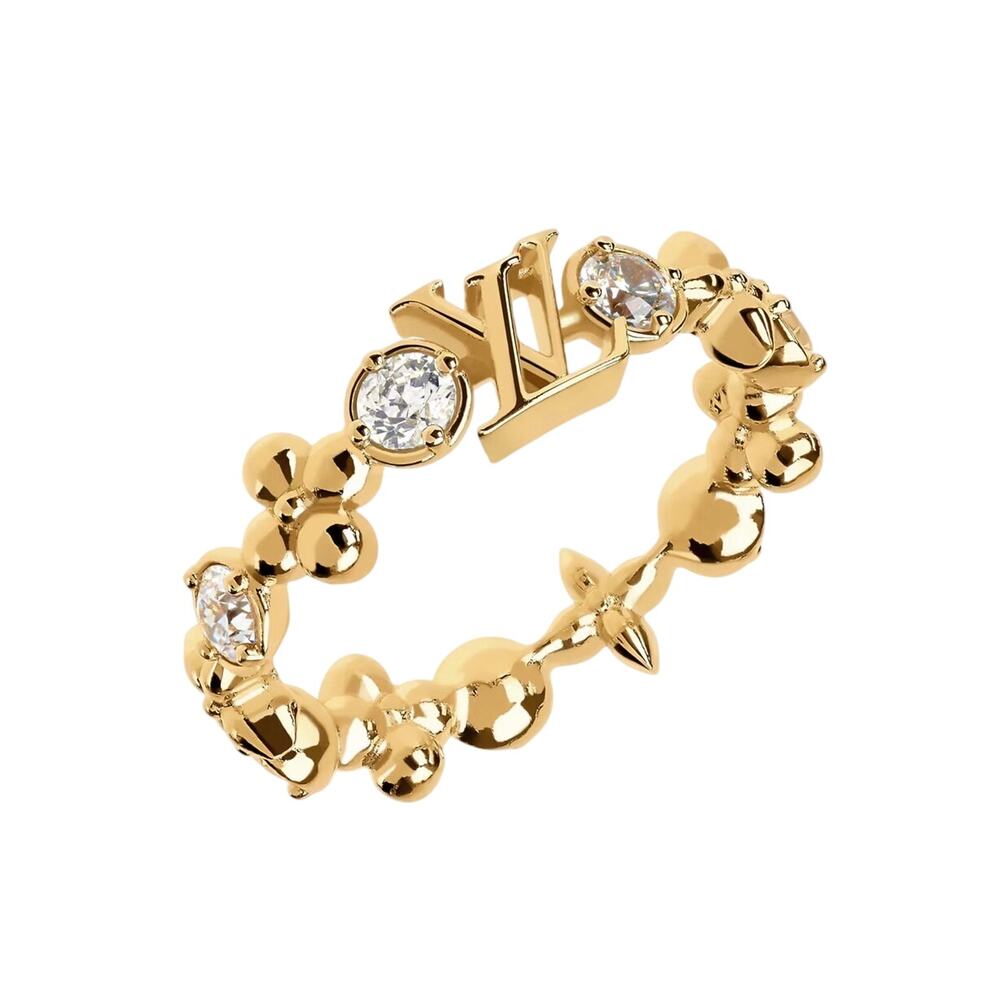 Louis Vuitton Iconic XS Strass Ring Size M US 6.5 EU 52-54